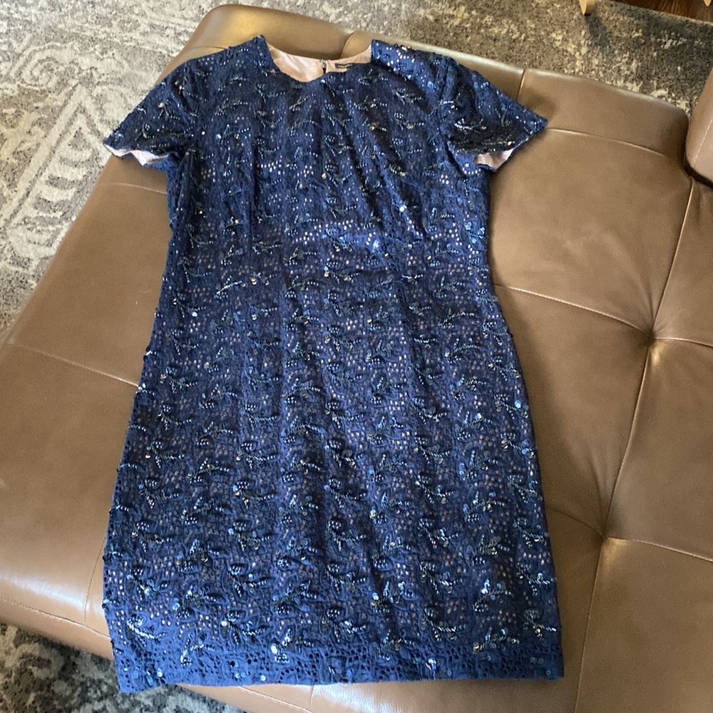 French Connection Beaded Mini Dress
